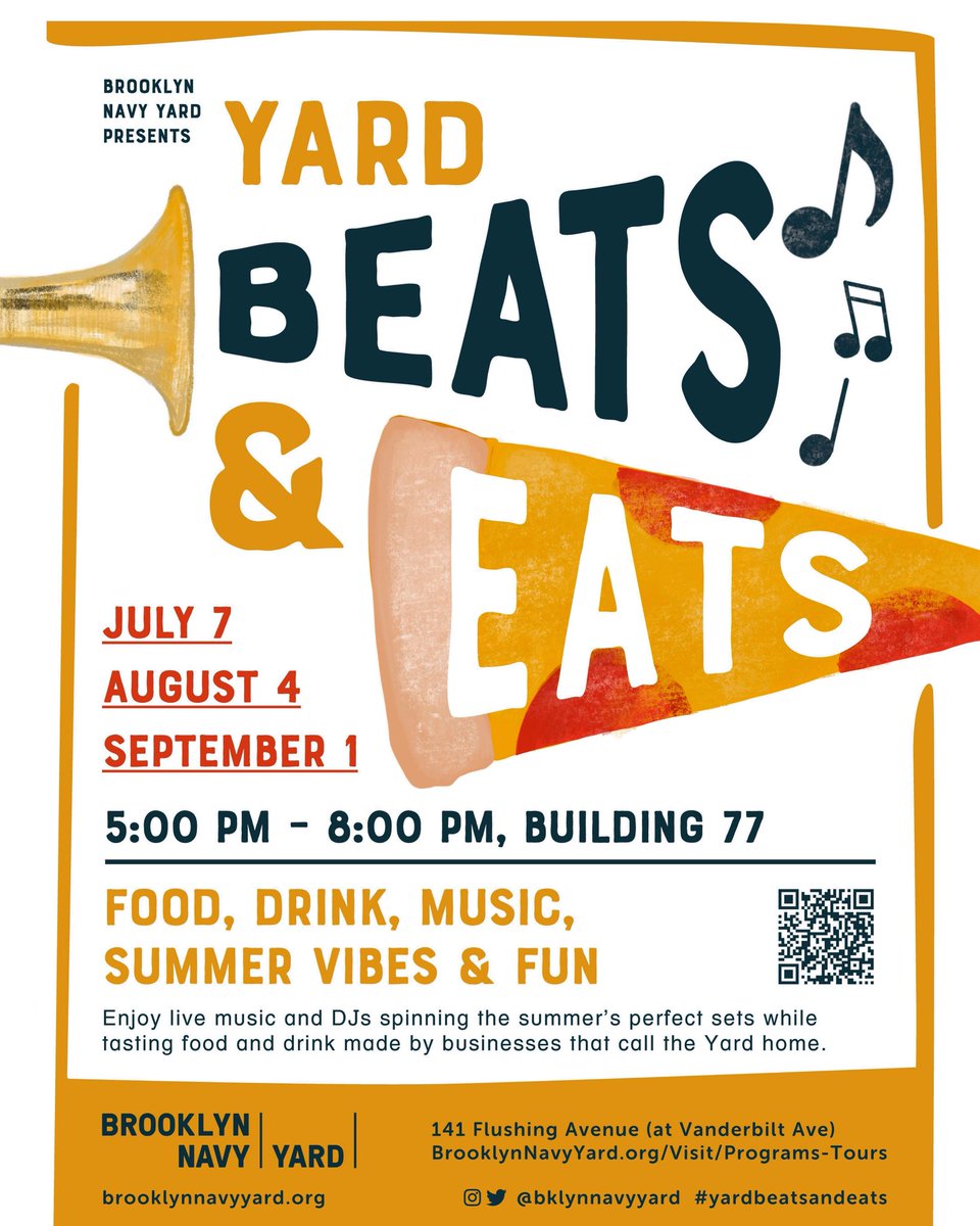 marcusdlogan's tweet photo. Yard Beats and Eats is back, bigger, and better than before! Enjoy the unique sounds of DJ @marcusdlogan , delicious food and drinks from restaurants at the Yard, and interactive games in the Lobby of Bldg. 77.
Register now before it’s too late! https://t.co/hvsZClXOmE