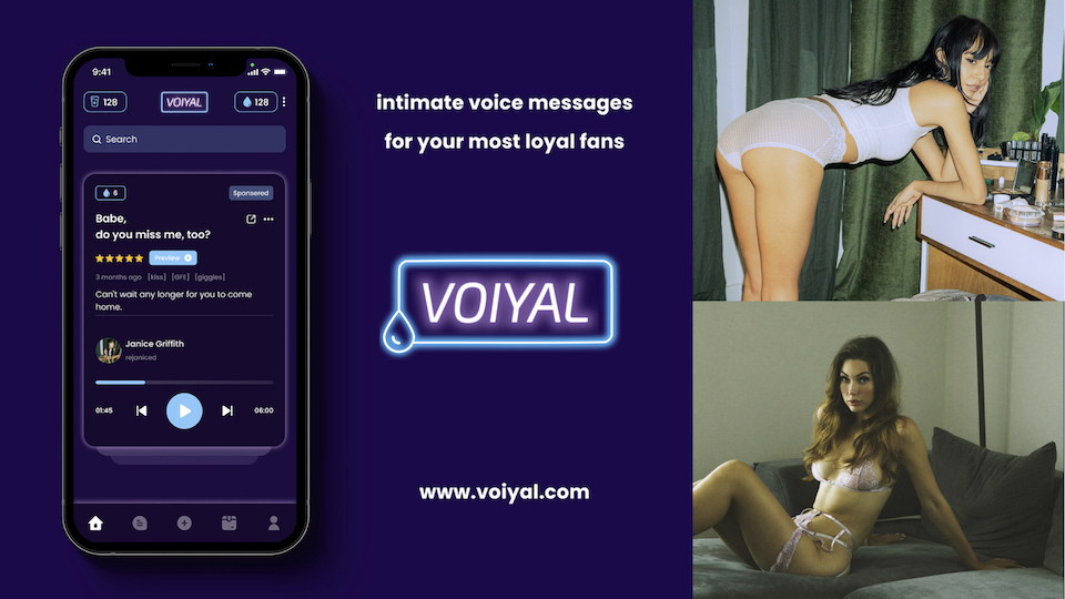 XBIZ (@xbiz) on Twitter photo Voiyal Launches New Audio Fan Platform, Unveils Brand Ambassadors @voiyal <a href="/rejaniced/">janice griffith</a> <a href="/ShaidenRogue/">Shaiden Rogue</a> <a href="/KatyaClover/">Katya Clover</a> xbiz.com/news/267428/vo… Voiyal Launches New Audio Fan Platform, Unveils Brand Ambassadors @voiyal <a href="/rejaniced/">janice griffith</a> <a href="/ShaidenRogue/">Shaiden Rogue</a> <a href="/KatyaClover/">Katya Clover</a> xbiz.com/news/267428/vo…