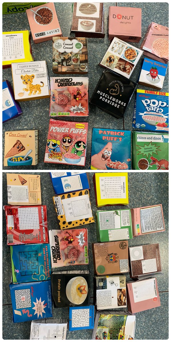 RCS_DigitalF's tweet photo. #ChangingTheBreakfastGame 🥣Some great examples from the Y9 Breakfast cereal project👏👨🏽‍💻👩🏻‍💻They were hired to become new product marketing directors for a struggling cereal company! Excellent creativity and knowledge demonstrated. Keep an eye out for some more🤳🏽📸! @ReddenCourt https://t.co/61cXHQFH2R