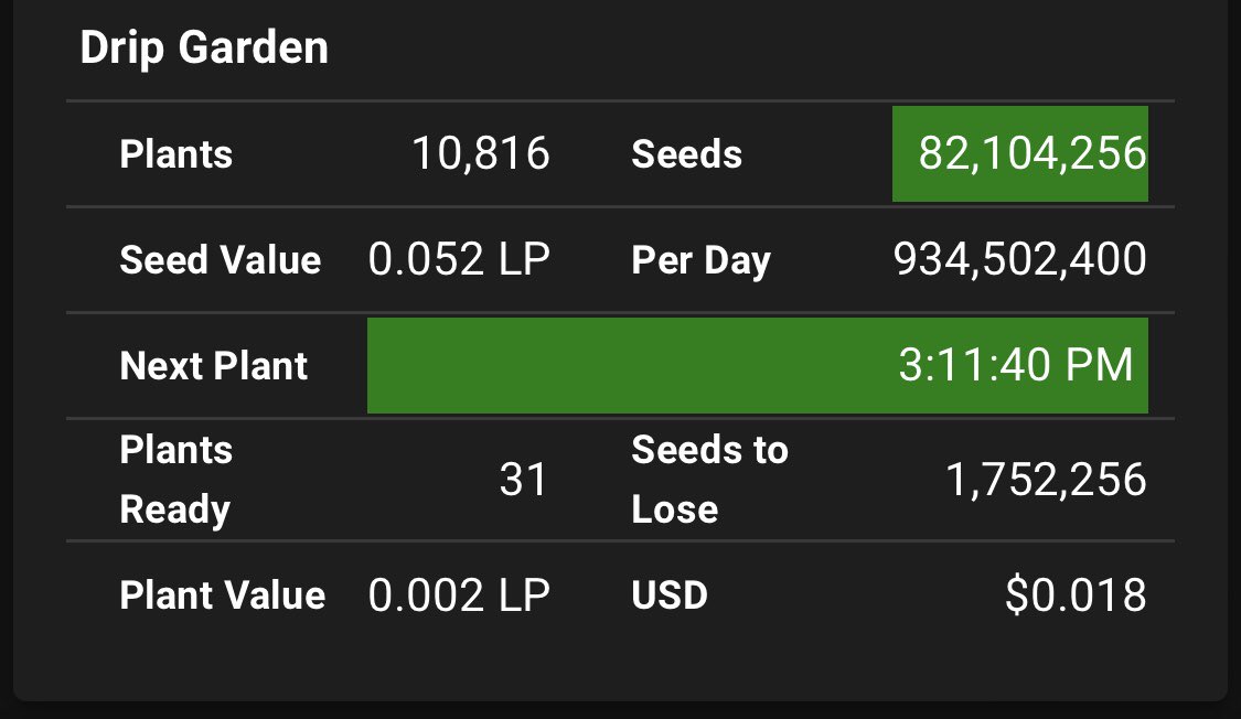 CryptoBeardium's tweet photo. I’m now part of the 100 #Drip club &amp; 10,000 plant club! Who is #Bullish with me? Retweet if you are!

#dripcommunity #bullishondrip
@The_Drip_Com @DRIPcommunity @CRonnsen @BullishOnDrip https://t.co/CsGOrVABMf