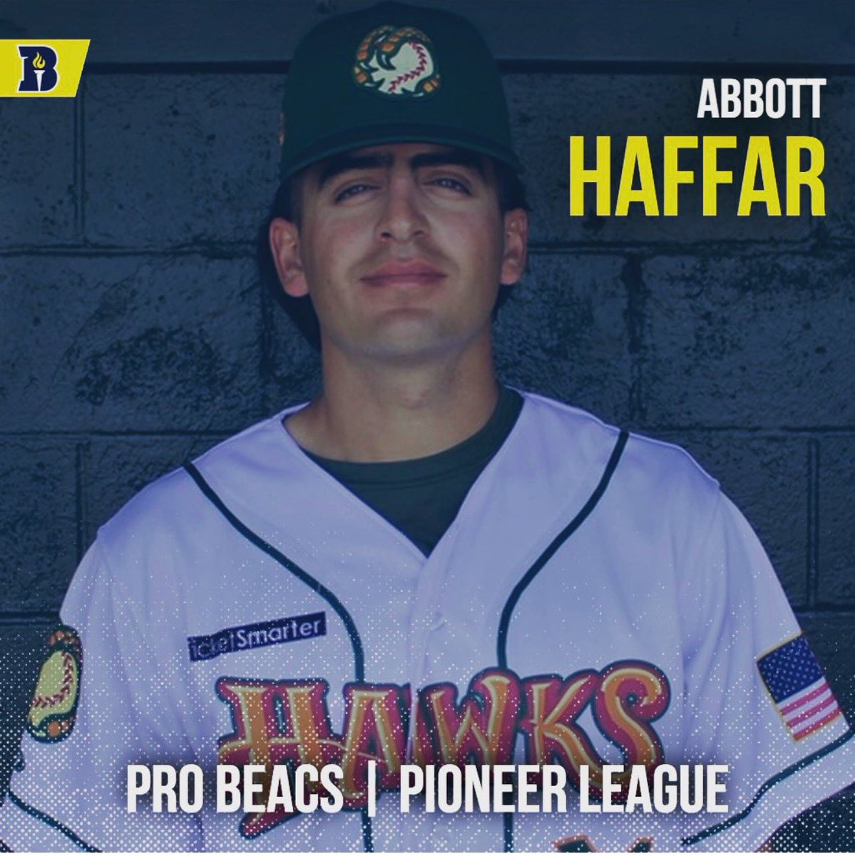 BushnellBB's tweet photo. #ProBeacs Congrats @haffar_abbott on signing with the @BoiseHawks of the Pioneer League. Abbott is our first alum and our first alum in pro ball! Proud of you and excited for you journey to continue! https://t.co/44XNJEDNGP