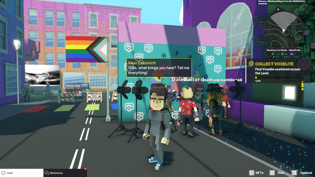 amera6671's tweet photo. @TheSandboxGame @METAPRIDELAND I just participated in the #BelongingWeek contest for a chance to win a Progress Flag NFT! Check out my screenshot below!
👇 https://t.co/OtIUA2OaRh