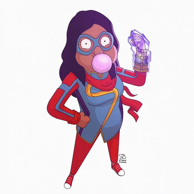 I'm utterly in love with Ms. Marvel. It's one of the most refreshingly fun things the MCU has done in years and I can't wait for next week's finale. Kamala Khan is an absolute delight! 