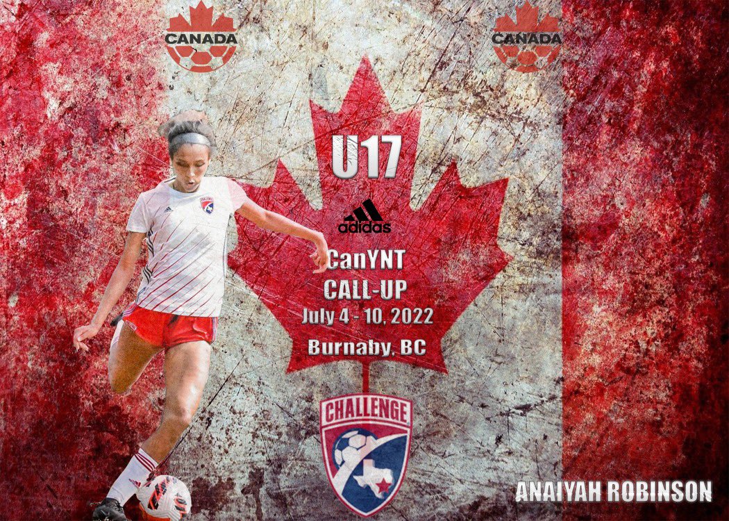 AnaiyahRobinson's tweet photo. Back in Canada, Really Excited for this week of soccer! https://t.co/sALI7R11cQ