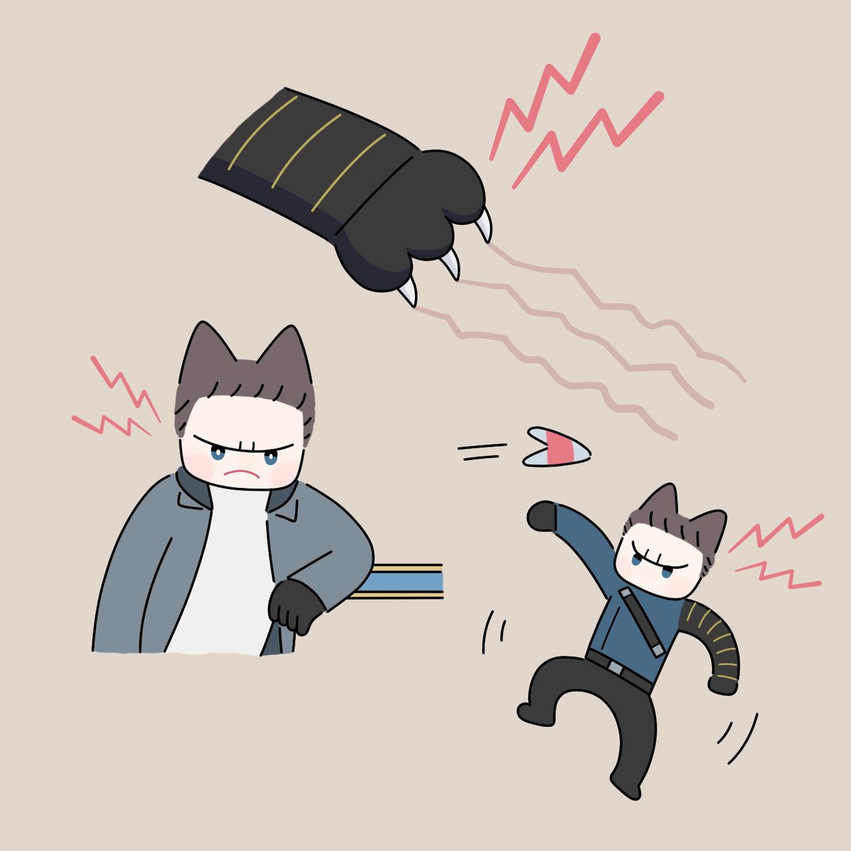 Catbucky
from The Falcon and the Winter Soldier
#buckybarnes
#TheFalconandtheWinterSoldier