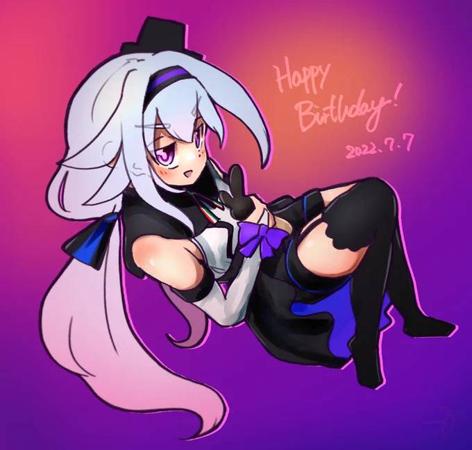 #ピノの自由帳 
誕生日おめでとう! 