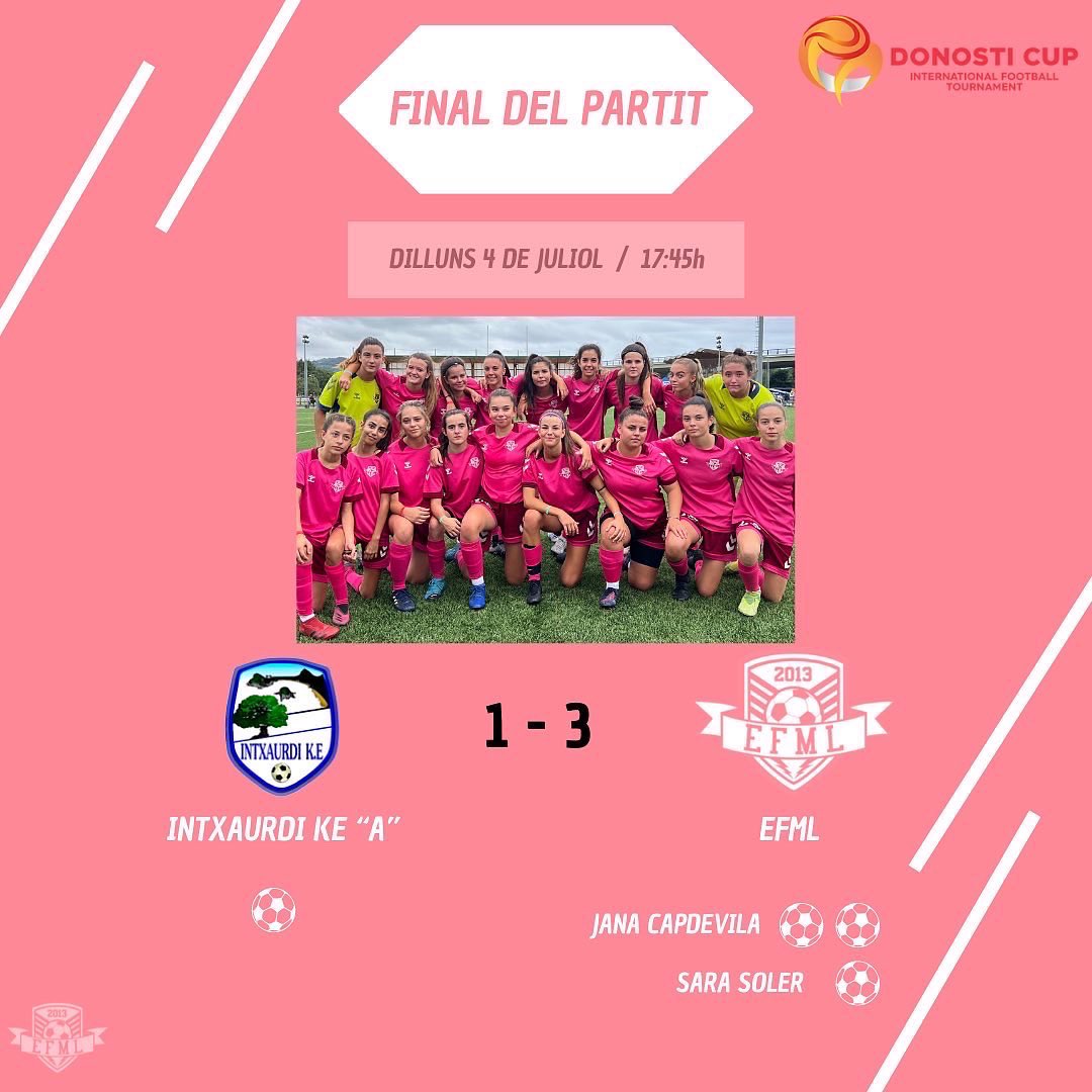 EFMLanzarote's tweet photo. Finaliza la primera fase per als nostres 4 equips
Un primer contacte molt positiu, amb més d'una victòria.
Demà més i millor!
#donosticup2022
#sentimentefml
#efml https://t.co/8kUq3GpXDa
