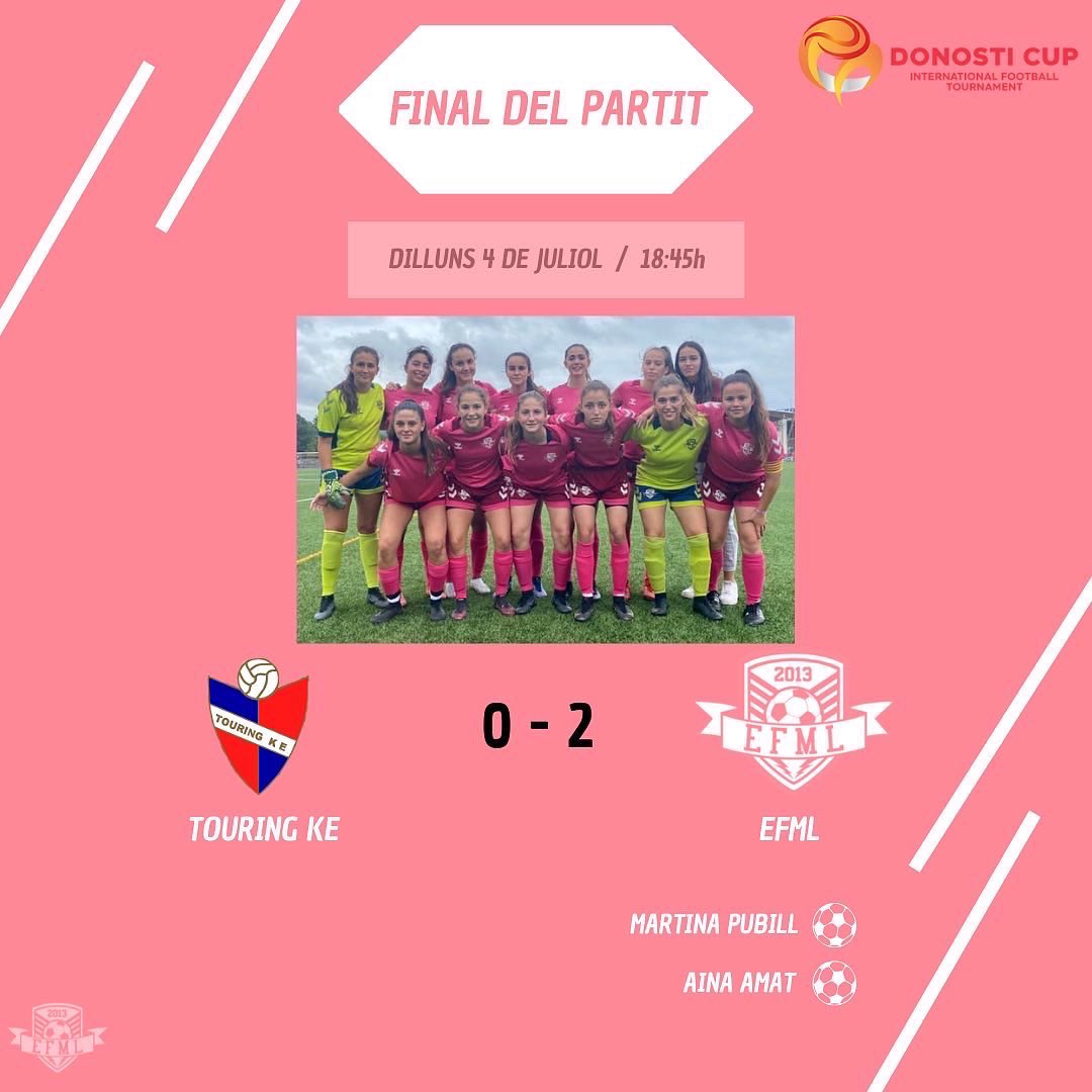 EFMLanzarote's tweet photo. Finaliza la primera fase per als nostres 4 equips
Un primer contacte molt positiu, amb més d'una victòria.
Demà més i millor!
#donosticup2022
#sentimentefml
#efml https://t.co/8kUq3GpXDa