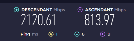 Decyptos's tweet photo. Je viens juste de changer de câble ethernet regardez ma co maintenant PTDRRR, j'vais tout replace maintenant https://t.co/1y0xl3ZxT1