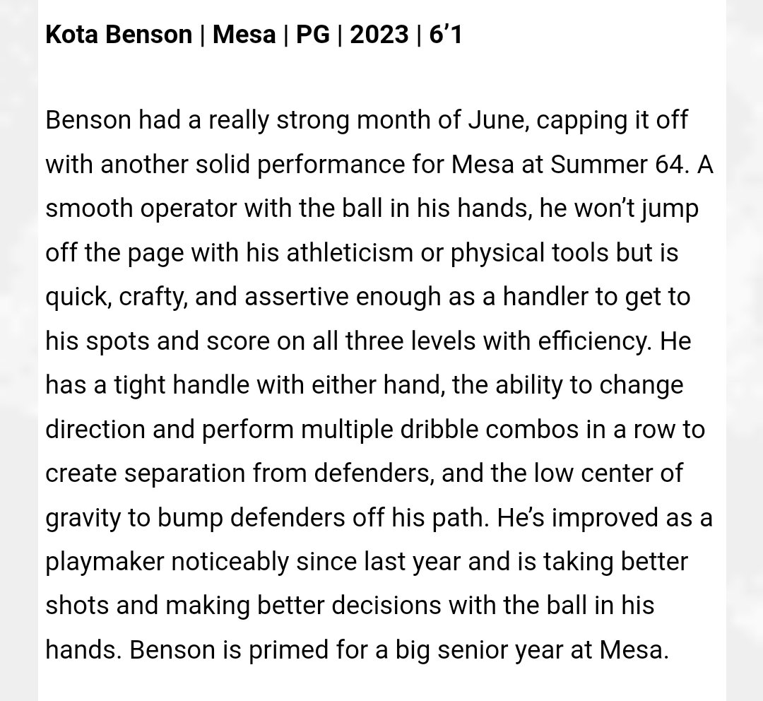 <a href="/KotaBenson/">Kota Benson</a> 👀 makes it a priority to get better every day!