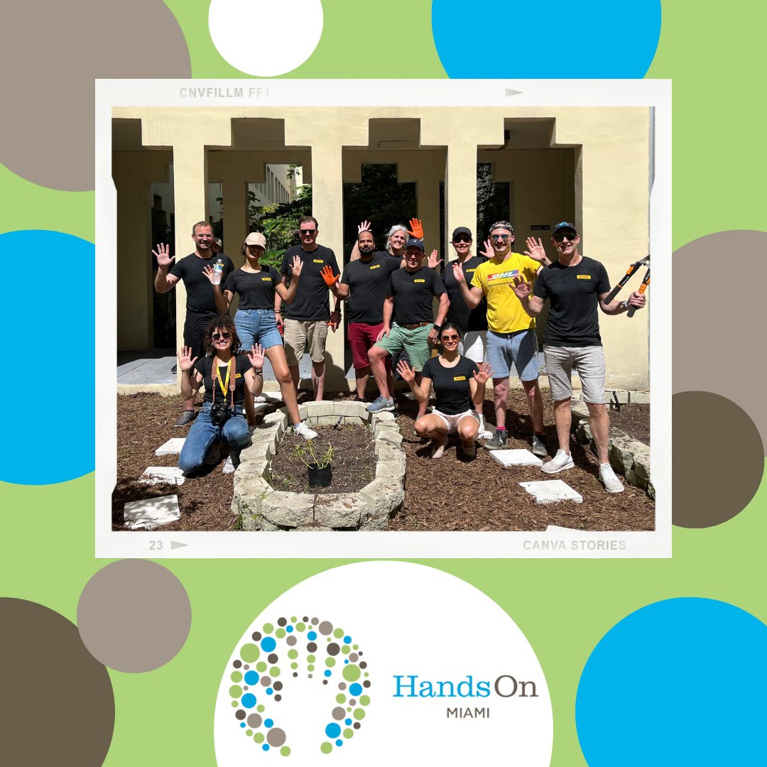 HandsOnMiami's tweet photo. Volunteers from @DHLUS joined team HOM in the beautification of the historic Booker T Washington High. Thank you DHL Volunteers for your Corporate Day of Service!

#bookertwashingtonhigh #dhl #corporatedayofservice #handsonatwork #handsonmiami #bethechange https://t.co/NiS08lj6pe