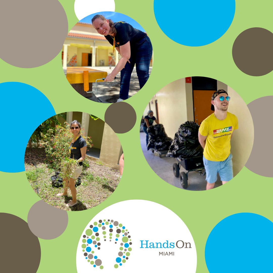 HandsOnMiami's tweet photo. Volunteers from @DHLUS joined team HOM in the beautification of the historic Booker T Washington High. Thank you DHL Volunteers for your Corporate Day of Service!

#bookertwashingtonhigh #dhl #corporatedayofservice #handsonatwork #handsonmiami #bethechange https://t.co/NiS08lj6pe