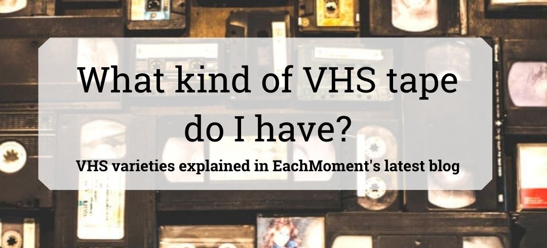 EachMomentMedia's tweet photo. If you're unsure what kind of #VHS you have, that can cause problems with playback and digitisation.

Check out our latest blog for more info and help digitising all your old VHS tapes: https://t.co/VB2x0jwTcg

#bekindrewind #vhstapes #videotapes https://t.co/S2HQLRhrrP