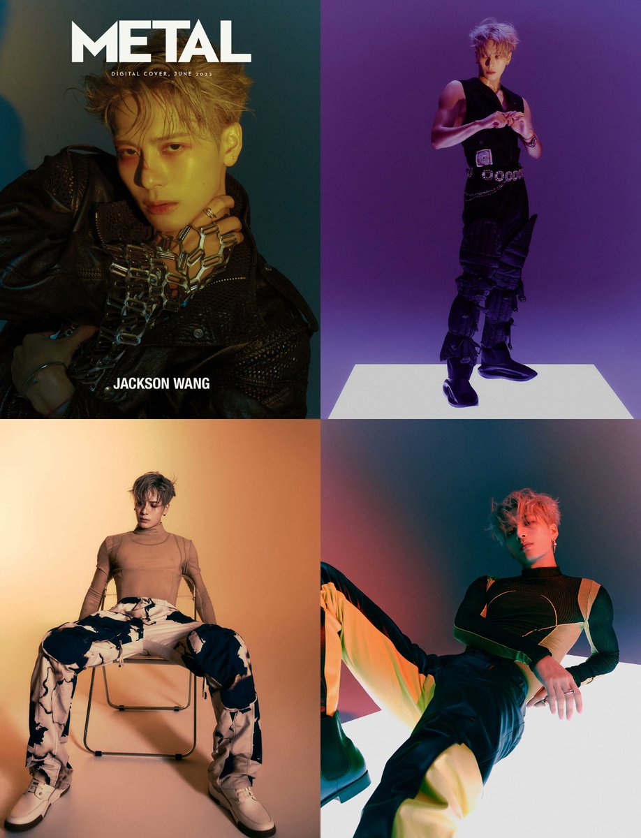 TheAffinityMag's tweet photo. Jackson Wang for Metal Magazine's June 2022 Issue. https://t.co/nVc4O2QPi4