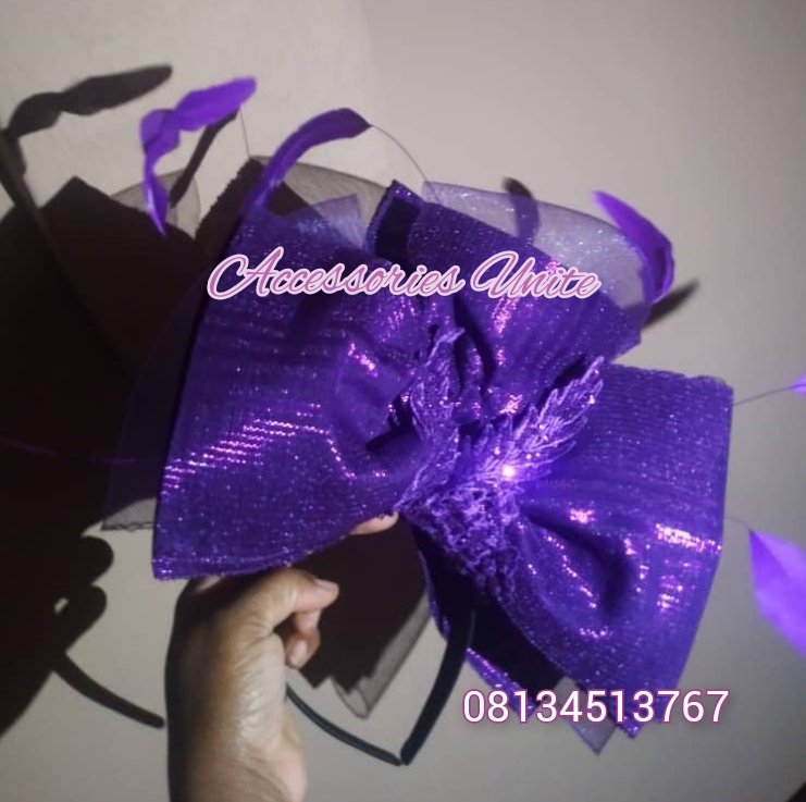 AccessoriesUni1's tweet photo. Our gorgeous #aso-oke #fascinator 💜💜💜 #accessories_unite #lagosparties #lekkibabes #abeokuta #sagamu #hats #millinery #milliner #headpieces https://t.co/6rvI3Z5lE6