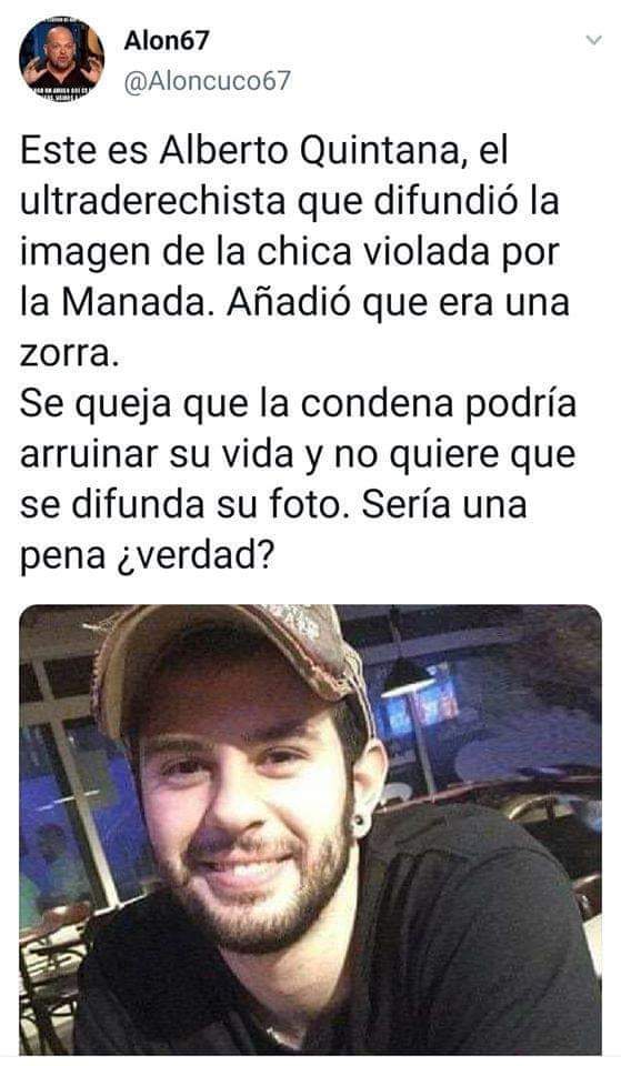 Paio dolent, deuria ser a la presó i llença la clau. 
Poca vergonya, llàstima existeix gent com aquets malvat.