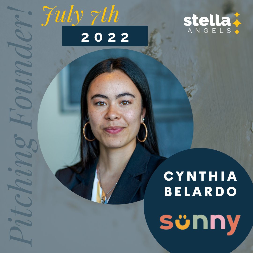 We are excited to introduce you to Cynthia Belardo, CEO of <a href="/SunnyPeriod/">Sunny</a>, a self-care brand with the first-ever menstrual cup that inserts like a tampon.

#StellaAngels #entrepreneurship #womeninbusiness #femalefounders #investinginwomen