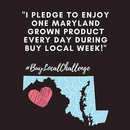 ExploreCharlesC's tweet photo. July 22-31 is the 2021 Maryland Buy Local Challenge! Pledge to eat at least one MD-grown product each day! To stock up on supplies, visit one of the local farmers markets or unique shopping locations throughout Charles County. Learn more at https://t.co/ItsTcDbn4C. 🍅🌽🥕 https://t.co/Q4lGkjMOzQ