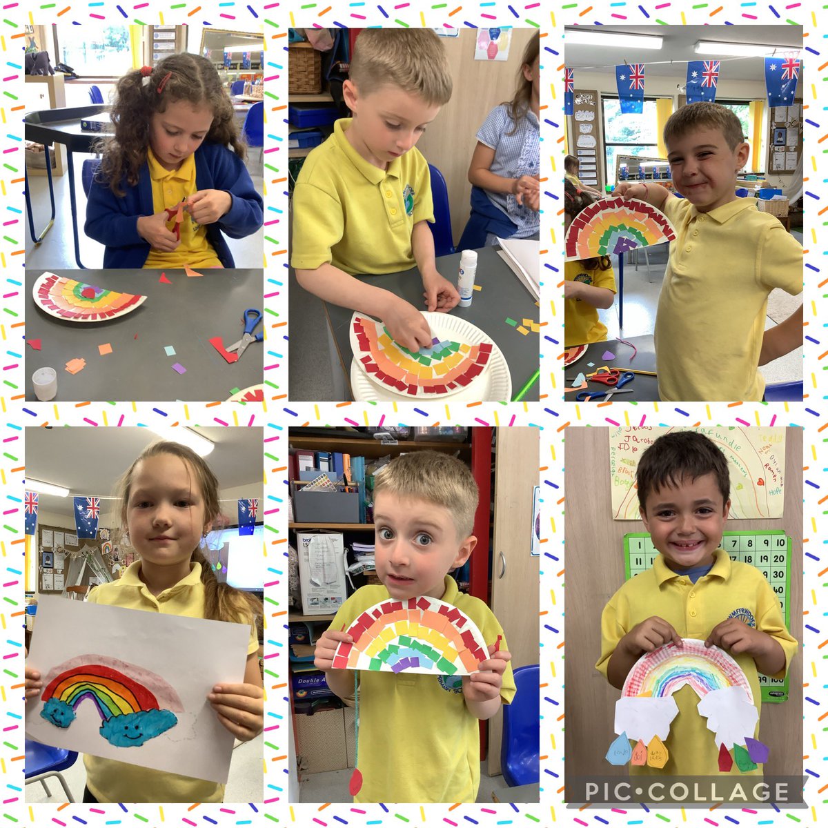 We had a lovely art and craft club session this afternoon, making kindness rainbows 🌈🥰 just some finishing touches to make next week. <a href="/cwmffrwdoer/">Cwmffrwdoer Primary</a>