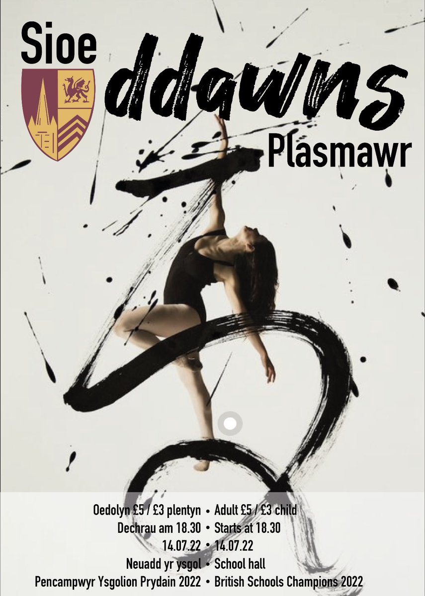Sioe ddawns cynta’r ysgol wythnos nesaf! Pawb yn edrych mlaen 💫⭐️ Plasmawr’s first dance recital! We’re all super excited 💫⭐️