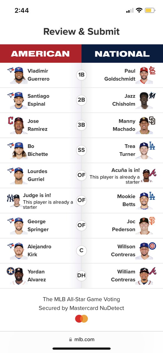 BColegio's tweet photo. @BlueJays @27vladdyjr @VladGuerrero27 @alejandro_kirk @yunitogurriel @santdr13 @Padres @LosPadres @losazulejos @Sportsnet @LasMayores https://t.co/72if0QEVq0