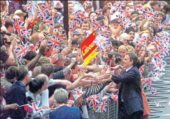 bango1973's tweet photo. I have not had this much fun watching politics since the night / morning Labour got in (May 97). #Borxit #Clownfall https://t.co/ma0W3oozCq