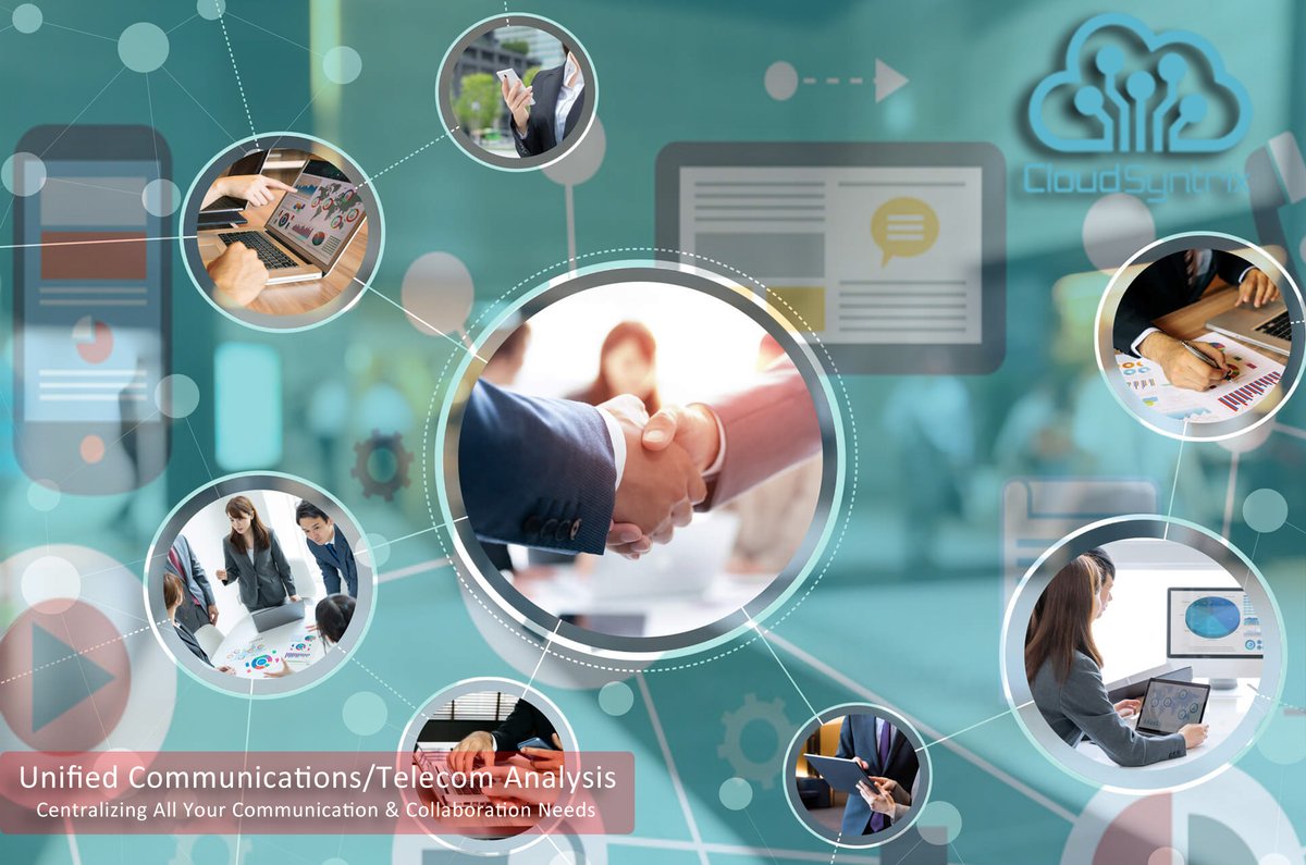 cloudsyntrixIT's tweet image. Need an integrated solution for all the communication needs of your organization? 

we at CSTX are committed to bringing you the best communications technologies according to enterprise protocol standards.

#UnifiedCommunications #TelecomAnalysis #Communication #ITservices #CSTX