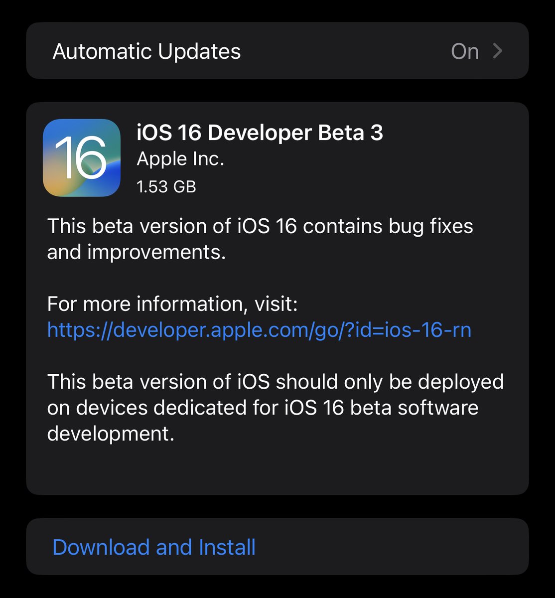 MaxdMerc's tweet image. iOS 16 Developer beta 3

#iOS16DevBeta3

#Apple #iPhone #iOS