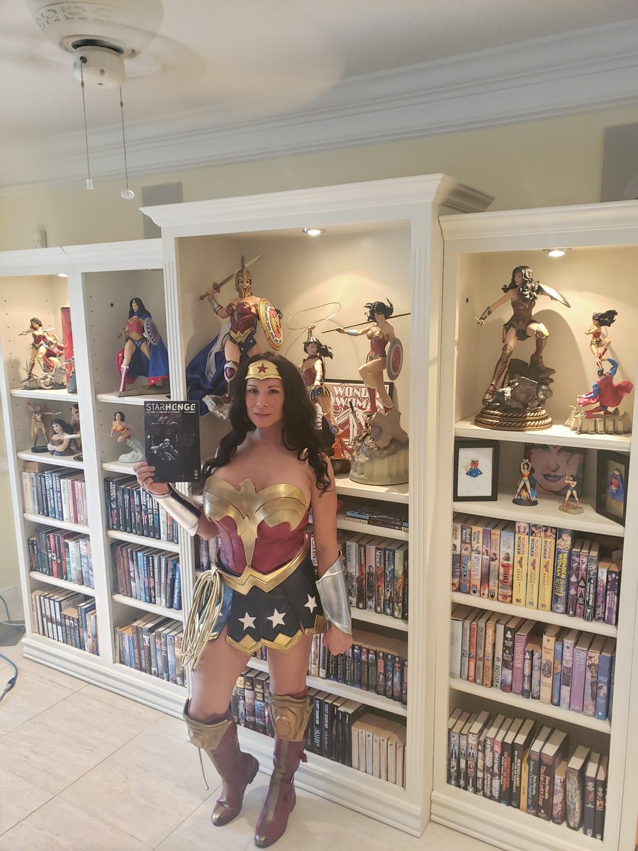 I've been a huge fan of <a href="/LiamRSharp/">Doc Sharpy</a> since he drew <a href="/DCWonderWoman/">Wonder Woman</a>. So I'm going to geek out and read #starhenge in my costume to honor him. HAPPY RELEASE DAY, LIAM!!!