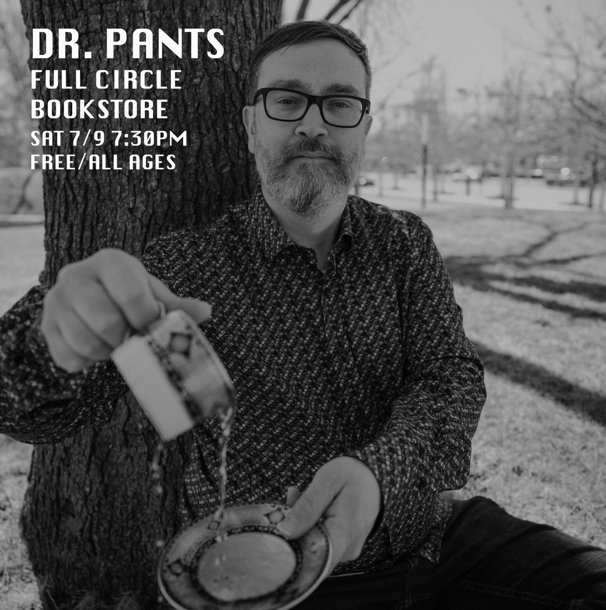 drpantsmusic's tweet image. OKC!! I’m back at @fullcircleokc this Saturday!! I know y’all want to beat the heat so come get a refreshing beverage and listen to some songs in the AC. It’ll be a good night. Free and all ages. Plz RT!!