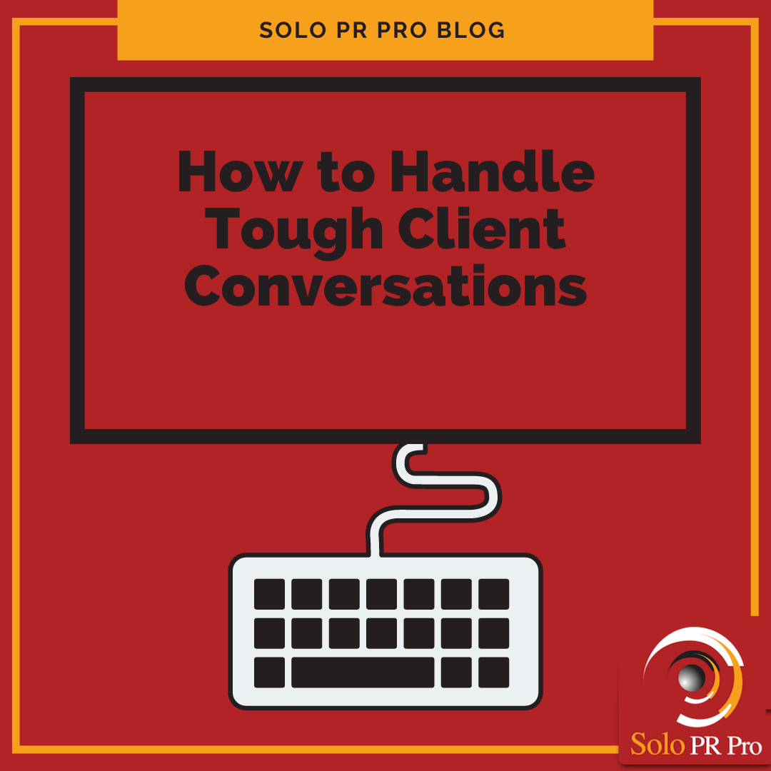 SoloPR's tweet photo. Difficult client conversations are inevitable when youβre a #SoloPRPro, but weβve laid out some ideas for making them a little easier.
https://t.co/4zQrjxfIDe
#SoloPR https://t.co/y9JkLw4pvK