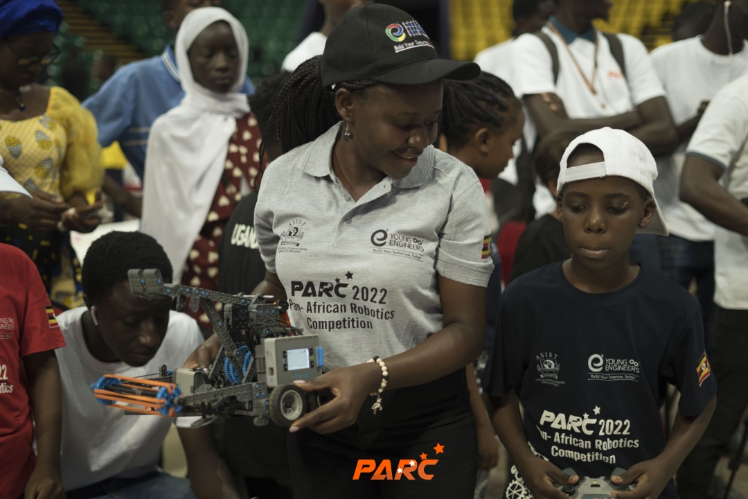 YoungEngneersUG's tweet image. #BreakingNews: How it happened at Dakar Arena in Senegal where Ugandan kids @YoungEngneersUG won a bronze medal at the Pan African Robotics Competition for building the most innovative robot &amp;amp; beating 29 African countries. We will nurture the next generation of Ugandan scientists