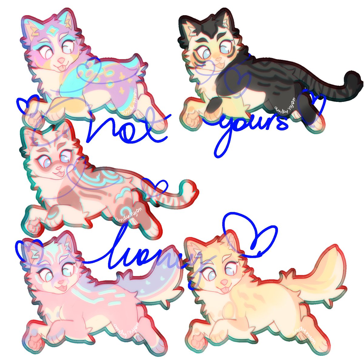 andysfluffy's tweet photo. Adoptable batch
$2οΈβ£0οΈβ£ each
After 4 are bought, i'll raffle the last one if nobody offers for them! ππ€β¨
#adoptablebatch #batchadopt #furry #feral #furryart #Furryartist #adoptoc https://t.co/YBgxbC98sR