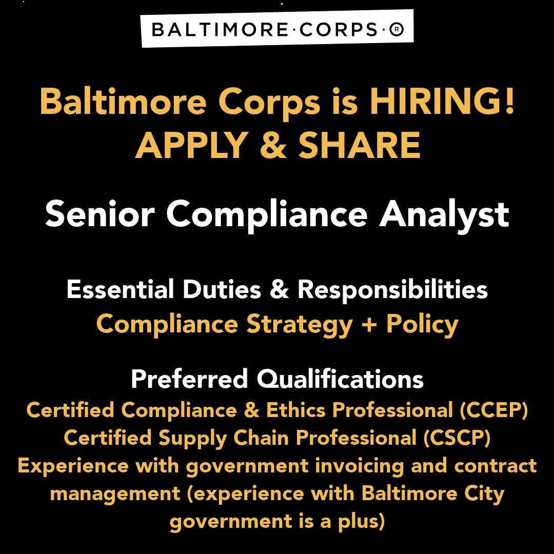 Baltimore Corps tweet media