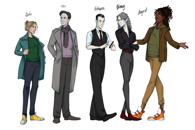 caitymayhem's tweet photo. I am deeply in love with all of @ceruleancynic’s characters and I just found the box with volumes 2 and 3 of the Dr. Greta Helsing novels and I cannot wait to check on my noodles. #StrangePractice #GretaHelsing https://t.co/DisX4TA6q1