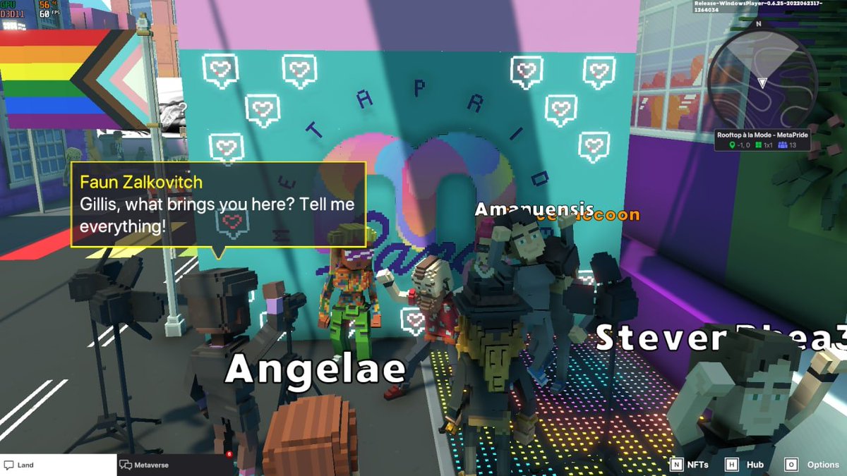 FerminDulce1's tweet photo. @TheSandboxGame @METAPRIDELAND I just participated in the #BelongingWeek contest for a chance to win a Progress Flag NFT! Check out my screenshot below!
👇 https://t.co/yaiwd2YL8O