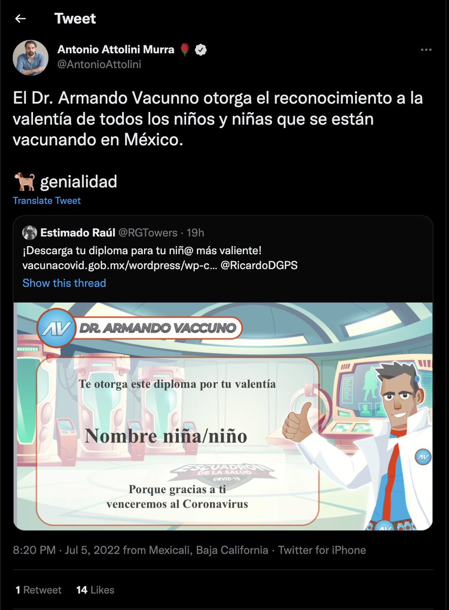HumillAttolini's tweet image. Que les den también reconocimiento y diploma a los niños que tuvieron que demandar al gobierno para que les pusieran su vacuna, porque al principio no querían gastar, Antontio.