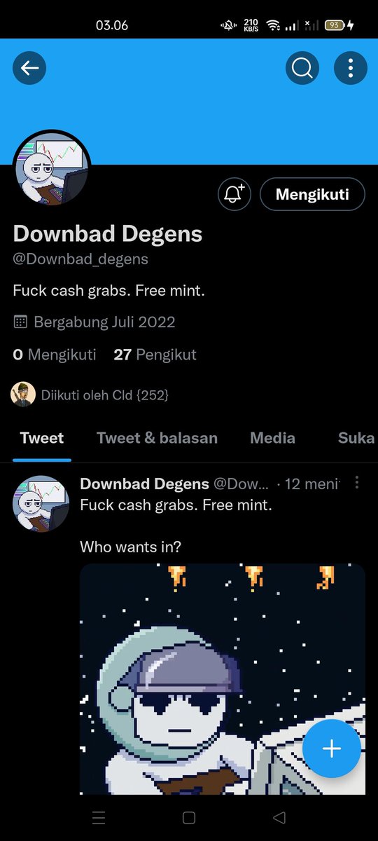 udincuan's tweet photo. @Downbad_degens Early https://t.co/I6drwepEND