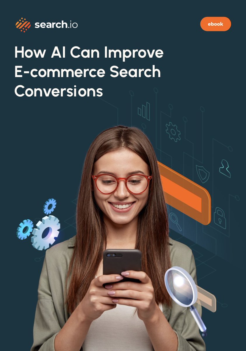SearchioHQ's tweet photo. How to convert more shoppers with AI-powered search — download your free copy today. https://t.co/MFouR99A81 #smartersearch https://t.co/AM7x9eADkg