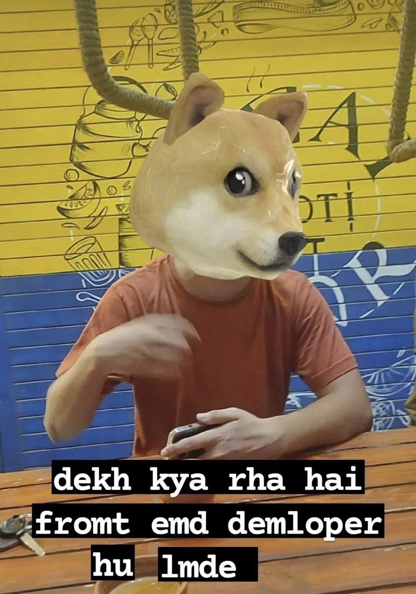 VaibVarshney's tweet photo. #frontend_dev #meme https://t.co/0LTXyZzCO1