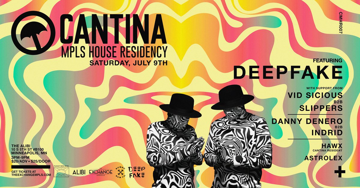 Just a few more days until Cantina 007!!  Can't wait you dance with all of you beautiful people 😘