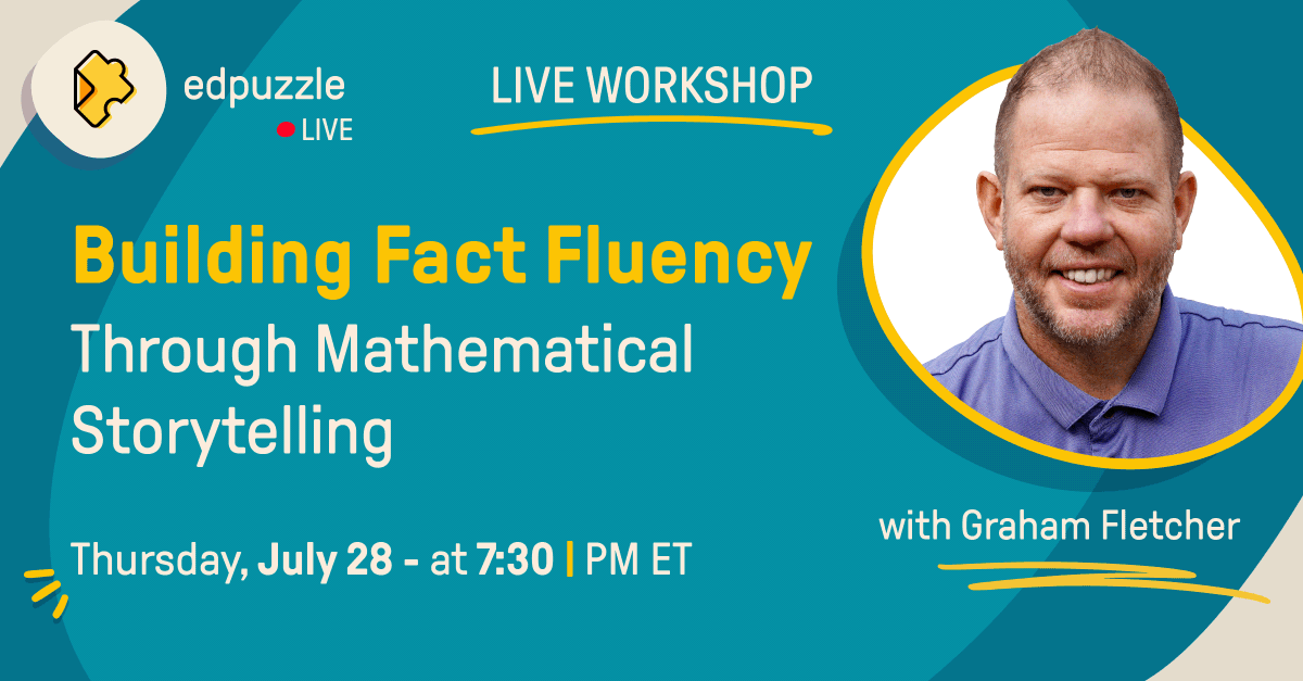 🚨 Calling all #Math #teachers: Get ready to explore the important role that context plays in developing fact fluency with <a href="/gfletchy/">Graham Fletcher</a> in this hands-on workshop! 

We're moving beyond memorization and into exploration! 🧐

RSVP to save your seat 👉 ✉️ bit.ly/3ONmHVp