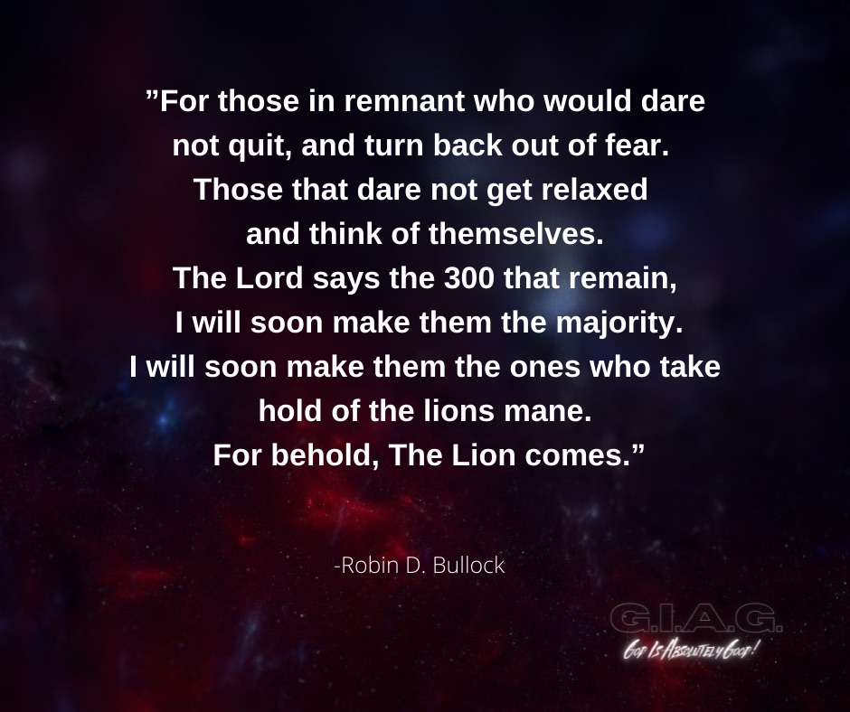Robin_D_Bullock's tweet photo. “For behold, The Lion comes!” 

Word of the Lord given by Robin D. Bullock.

#GIAG #RobinDBullock #TheeleventhHour https://t.co/PLFAjZsvYL
