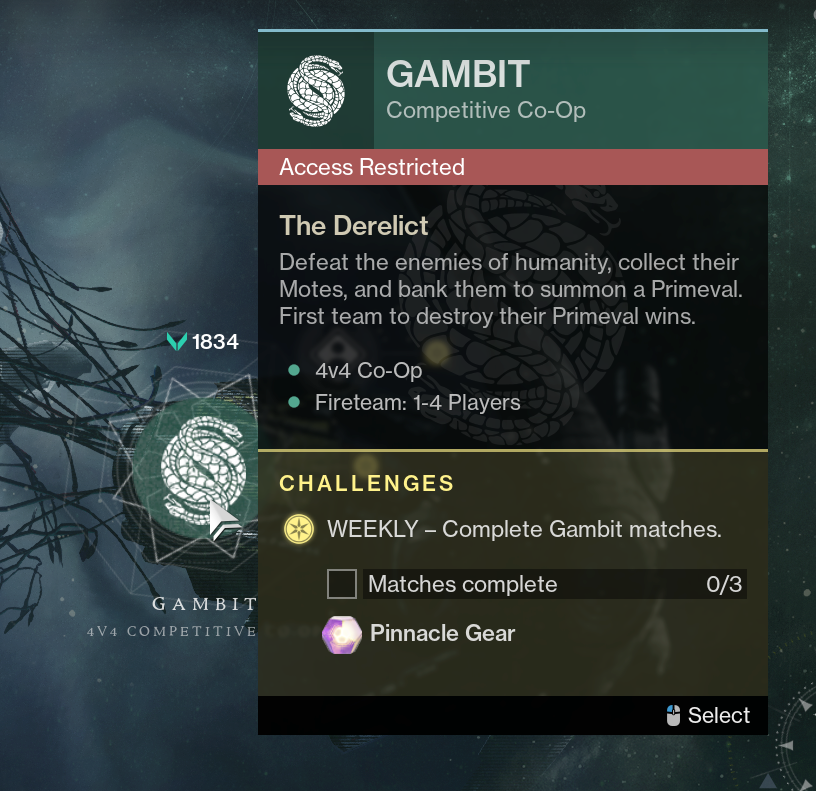 GarryTehBest's tweet photo. .@BungieHelp  @Bungie  @A_dmg04 @DestinyTheGame i got a Restriction from match made activities for not playing for a week?

i was going to start on my pinnacles and i received this error saying i got restricted from matchmade activities,
i havent played since last thursday, https://t.co/JV55ZEYrF5