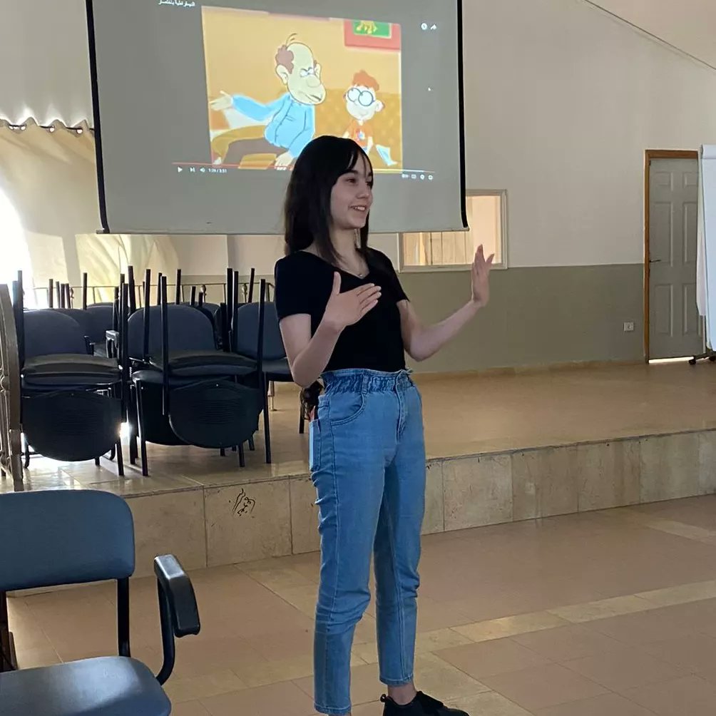 JAIPalestine's tweet photo. A new phase of teenagers training was started by the JAI in June 2022, with the participation of 40 Palestinian students.

The training focuses on the students' communication, presentation and advocacy skills, and is planned to last until September, in 12-15 sessions. https://t.co/YJbvkWMRQQ