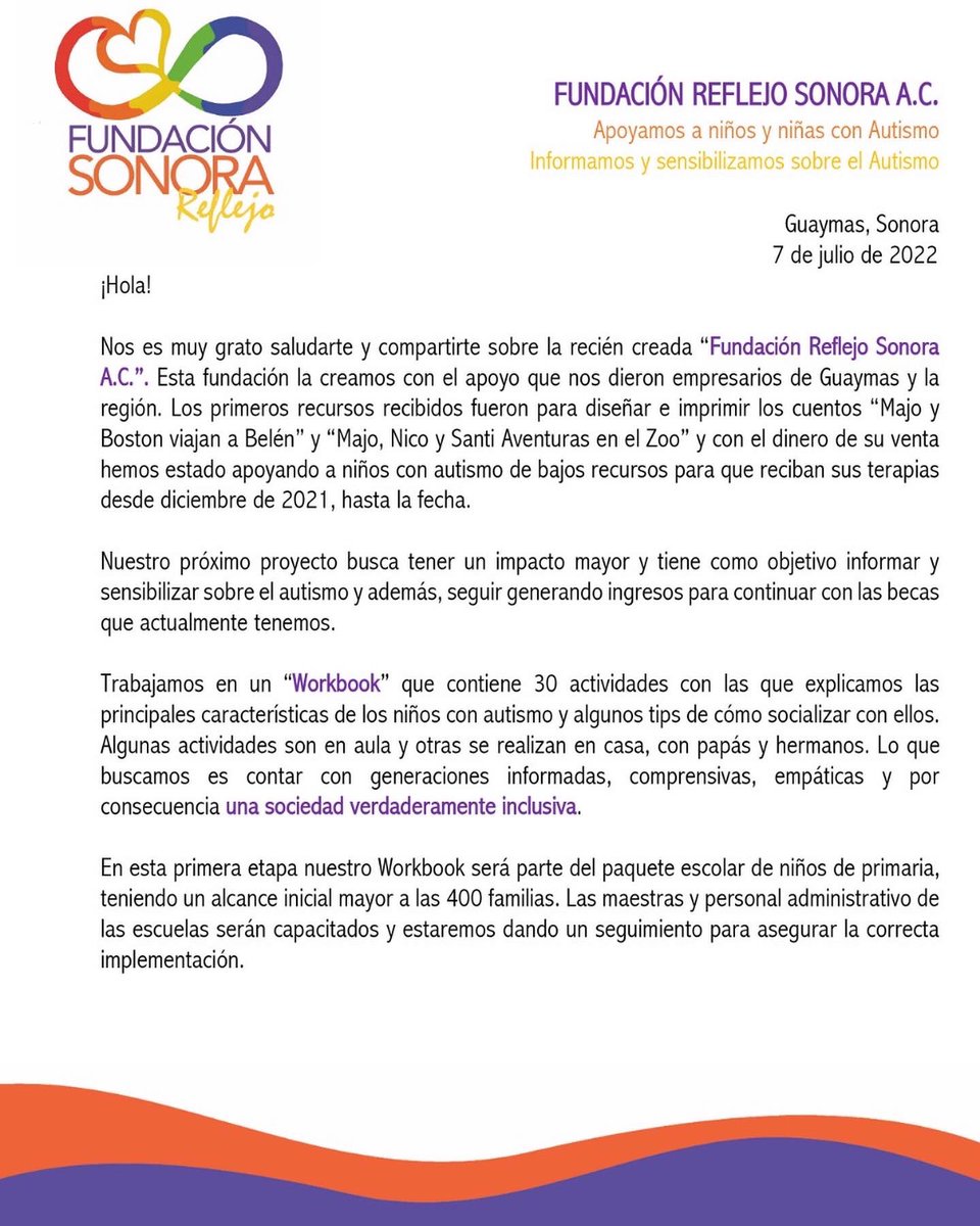reflejo_sonora's tweet photo. ¡Necesitamos de tu apoyo para este nuevo proyecto! ♾💜🧡💚💙❤️♾ https://t.co/SOBuSZRGKe