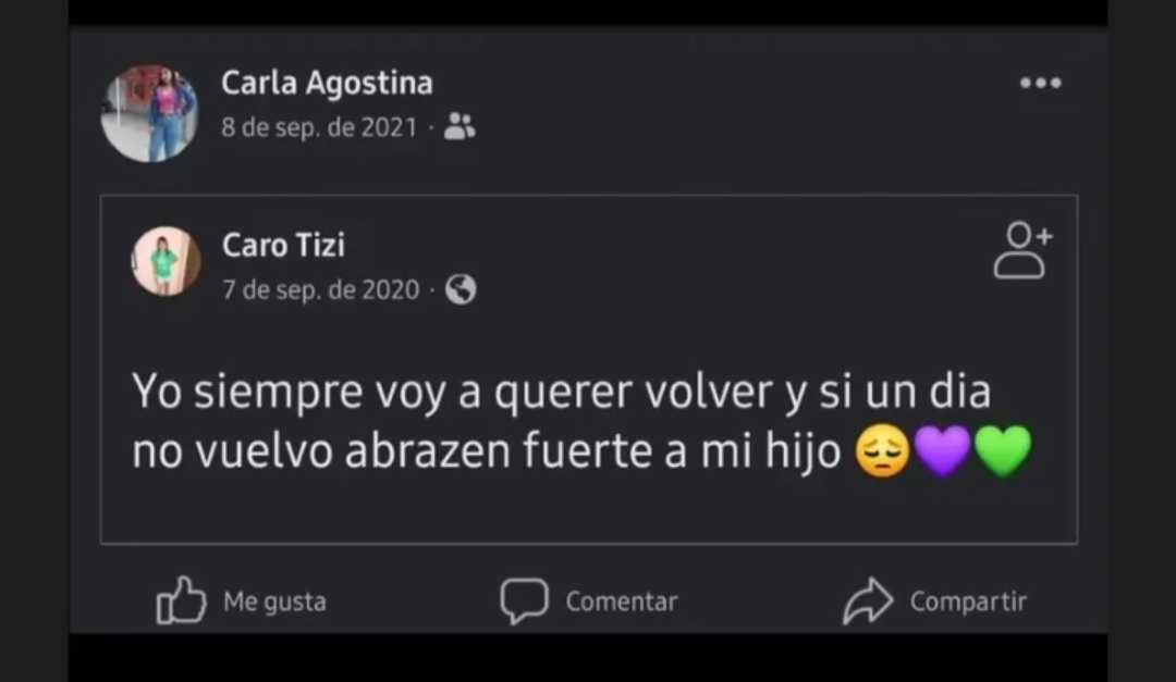 Hoy falta #Agostina hoy hay un niño sin su mamá!
#FEMICIDIO #VivasNosQueremos #NiUnaMenos