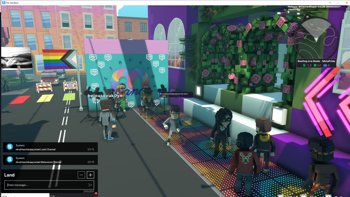 nkvdmaxim's tweet photo. @TheSandboxGame @METAPRIDELAND I just participated in the #BelongingWeek contest for a chance to win a Progress Flag NFT! Check out my screenshot below!
👇 https://t.co/owFnBrdq2k