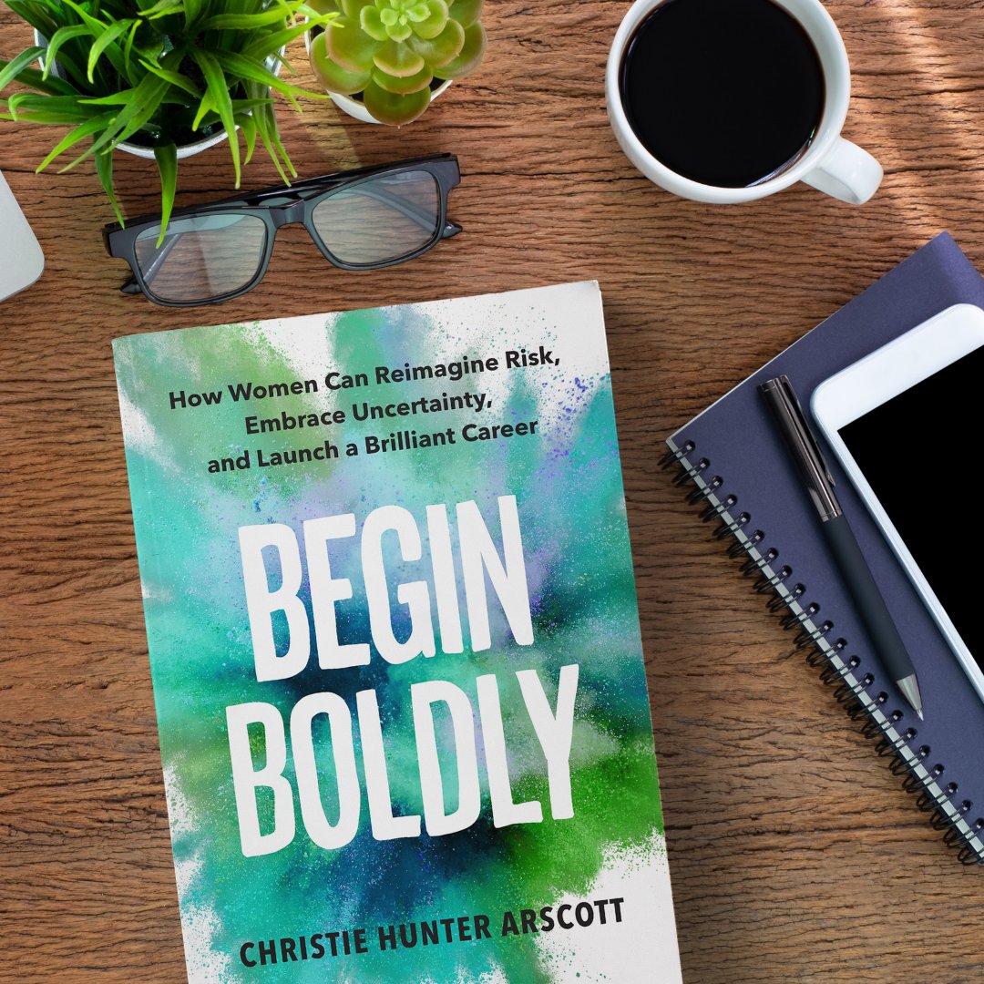 Despite recognizing the benefits of making bold moves, most women — especially those early in their careers — struggle to harness the power of risk-taking. Begin Boldly, the forthcoming book by <a href="/CHunterArscott/">Christie Hunter Arscott</a>, changes that.

Pre-order Begin Boldly today! amazon.com/dp/1523001070/
