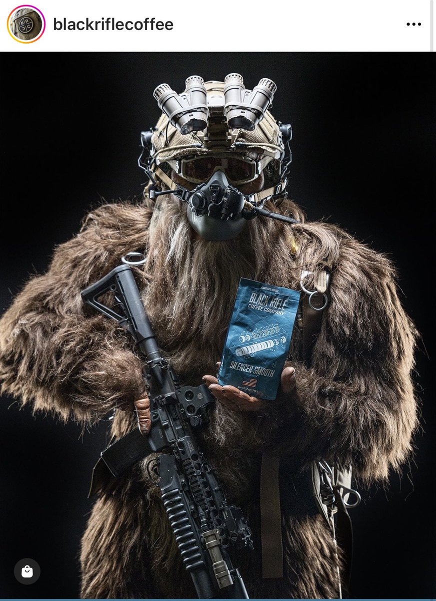 The company uses gun extremism to market coffee, including coffee brands like “Silencer Smooth roast,” “AK-47 Espresso blend,” and“Murdered Out.” thedailybeast.com/dallas-cowboys…